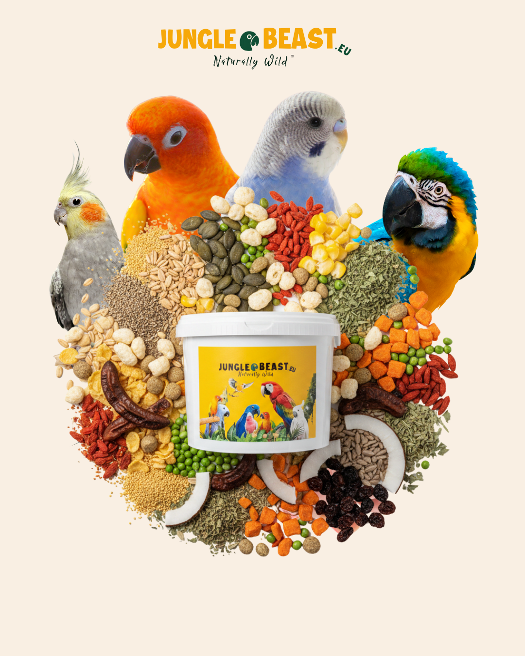 Waarom de voeding van Jungle Beast anders is, en waarom jouw vogel dat verdient