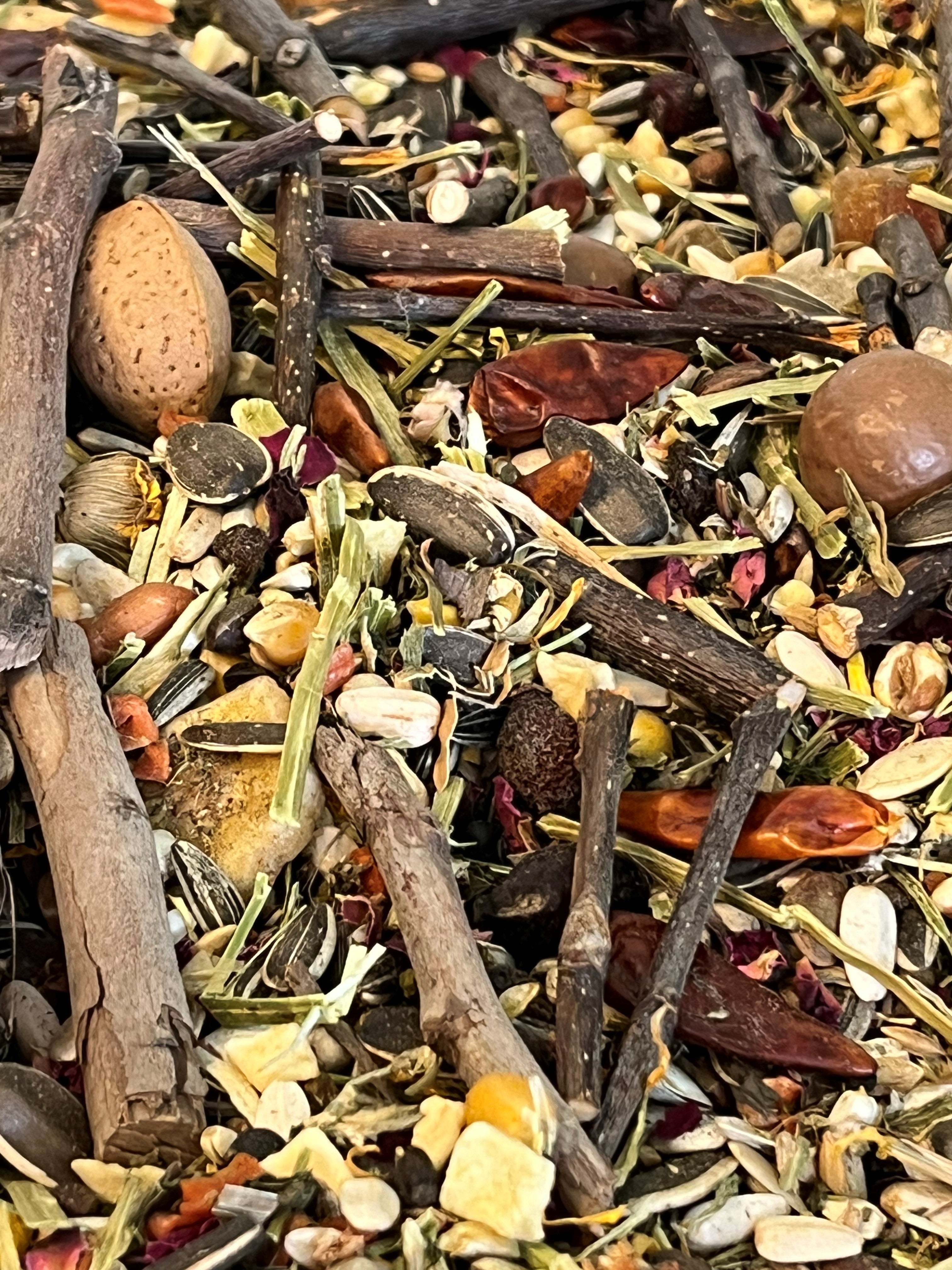 Voeding | Grote Papegaaien | Regenwoud wildernis 1kg | papegaaienvoer