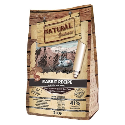 Natural Greatness Rabbit Senior / Light Mini 6 Kg