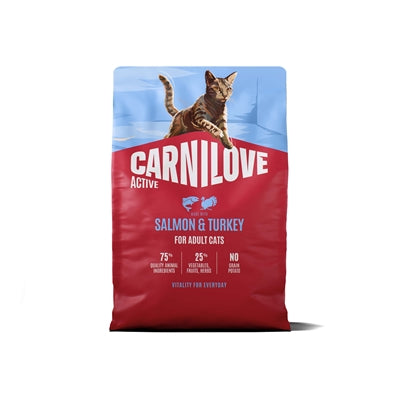 Carnilove Active Adult All Breeds Salmon / Turkey 1,5 Kg