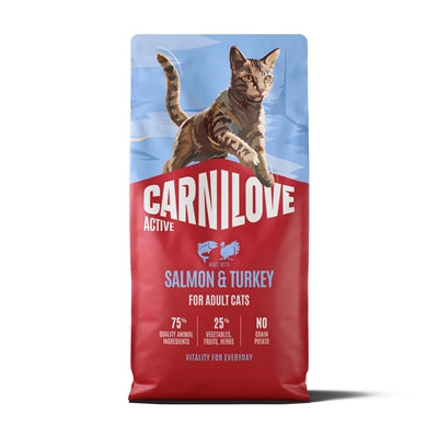 Carnilove Active Adult All Breeds Salmon / Turkey 1,5 Kg