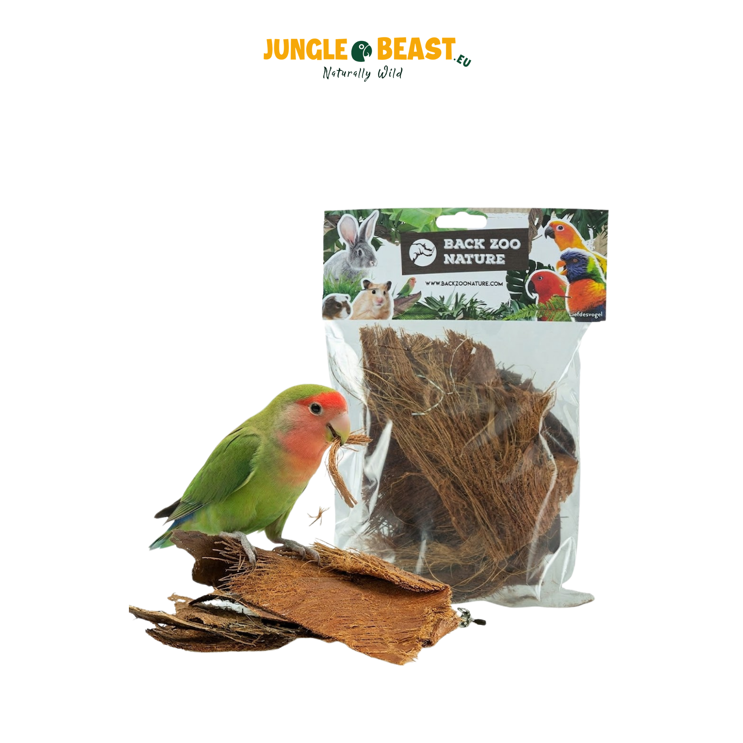 Foerageren Jungle Beast Back Zoo Nature specialist voeding papegaaien