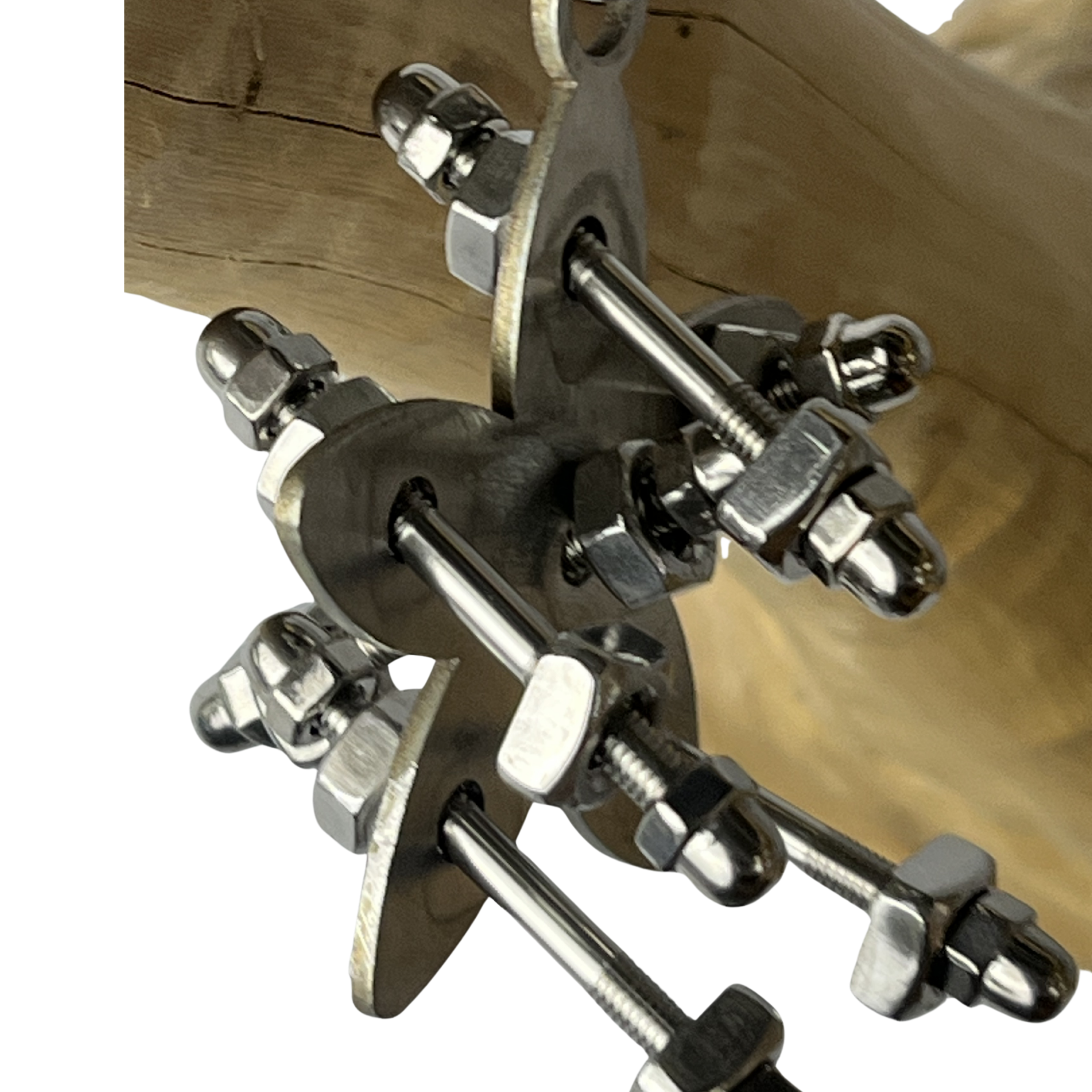RVS | stainless steel | Inox speelgoed papegaaien Ster XL