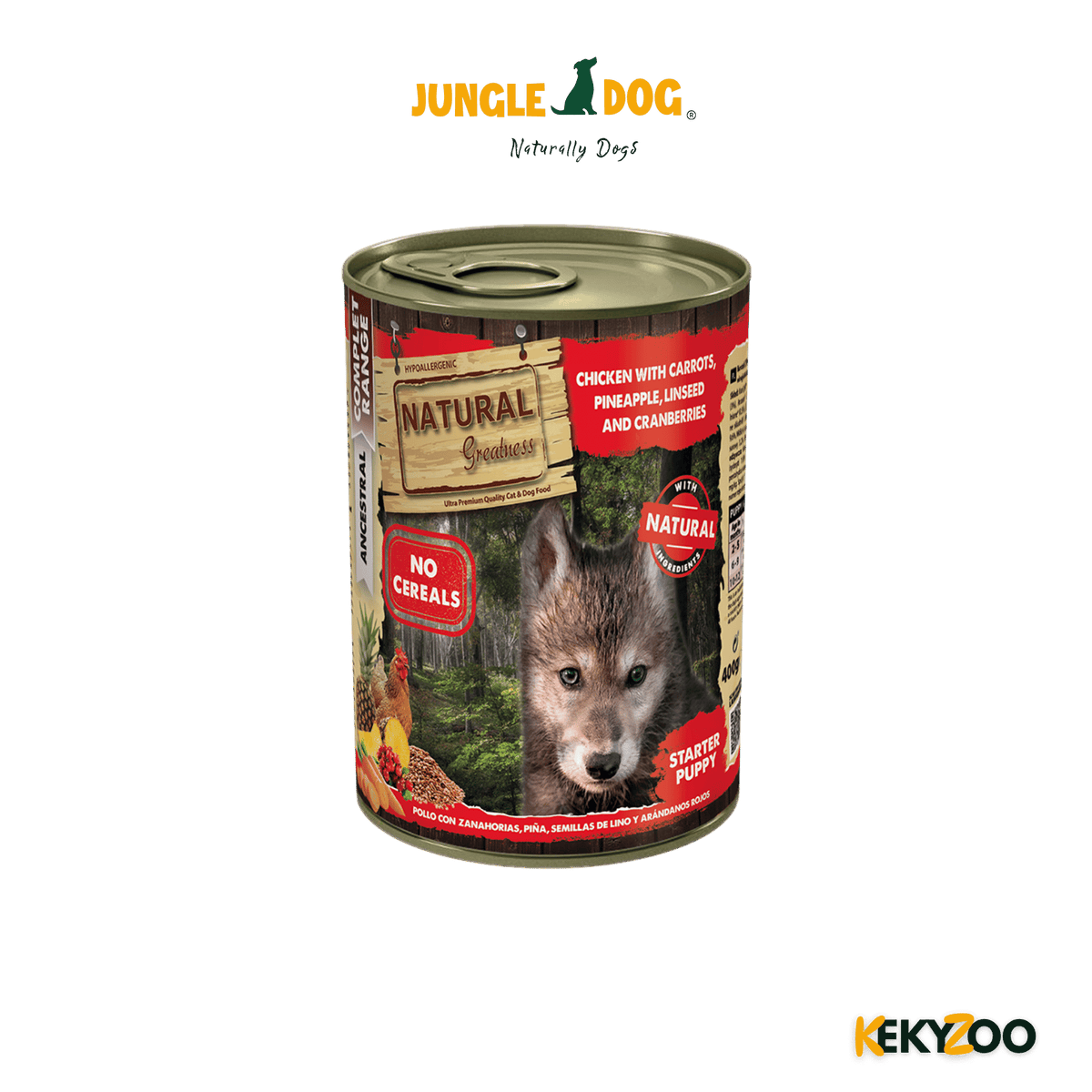 Natural Greatness Chicken | Carrots | Pineapple 400 Gr