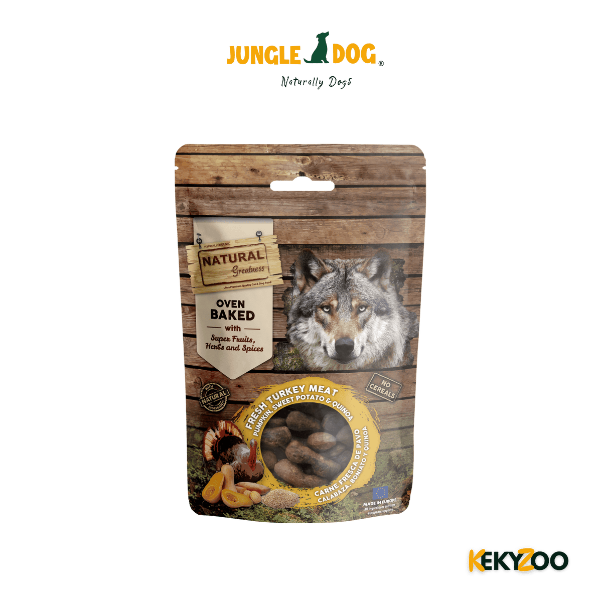 Natural Greatness Digestive Support Oven Baked Biscuits Mini 75 Gr