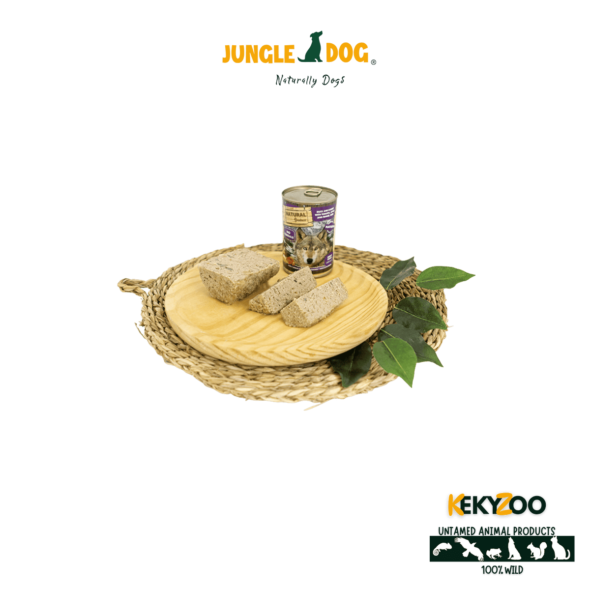 Natural Greatness Eend | Konijn | Tomaat | Appel 400 Gr