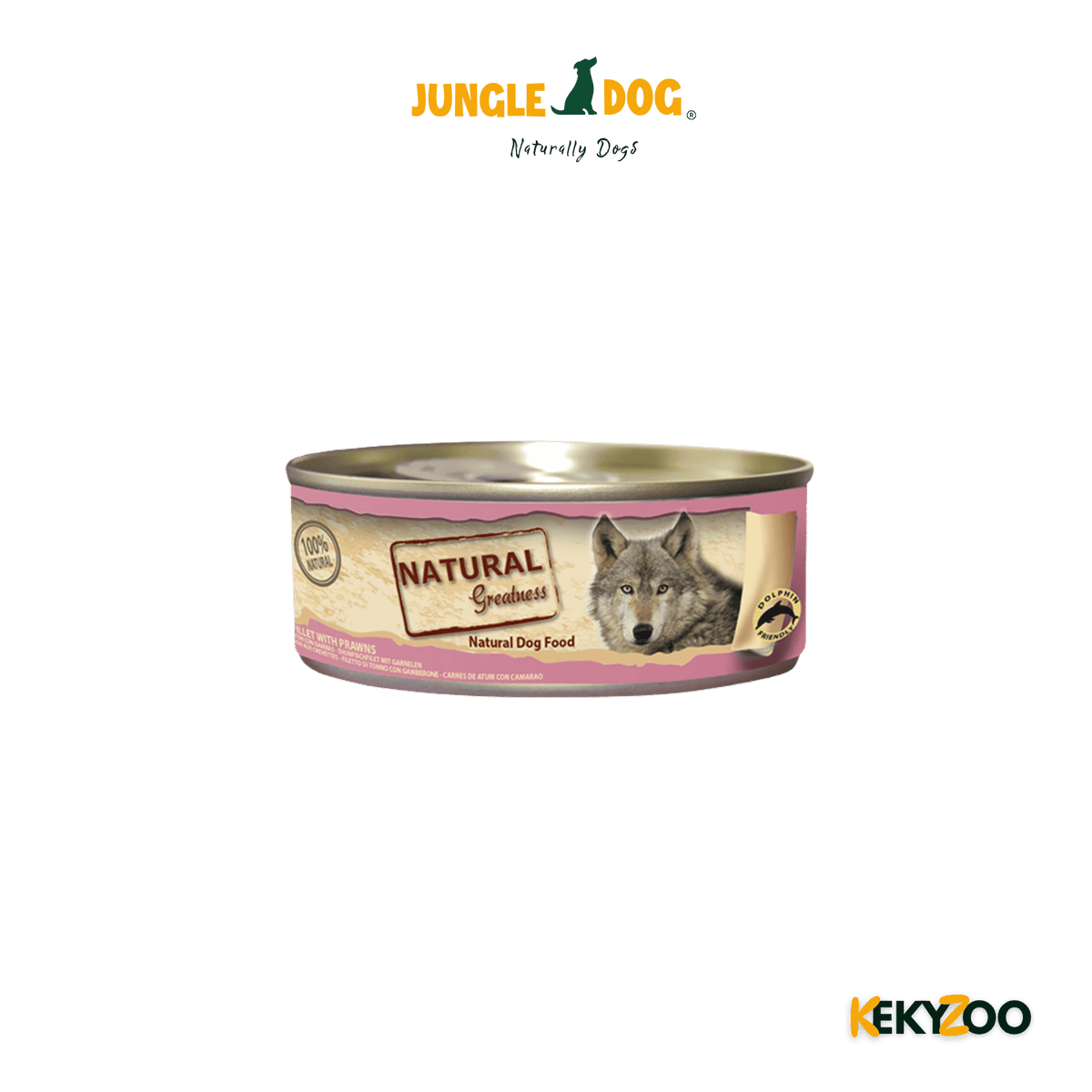 Natural Greatness Tuna Filet / Prawns 156 Gr