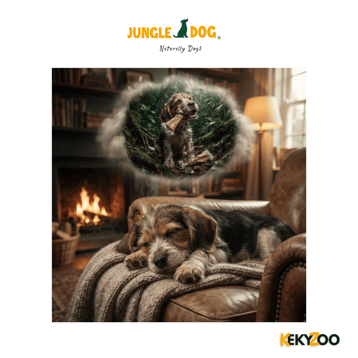 Konijnenjas | hondensnack | Jungle Dogs