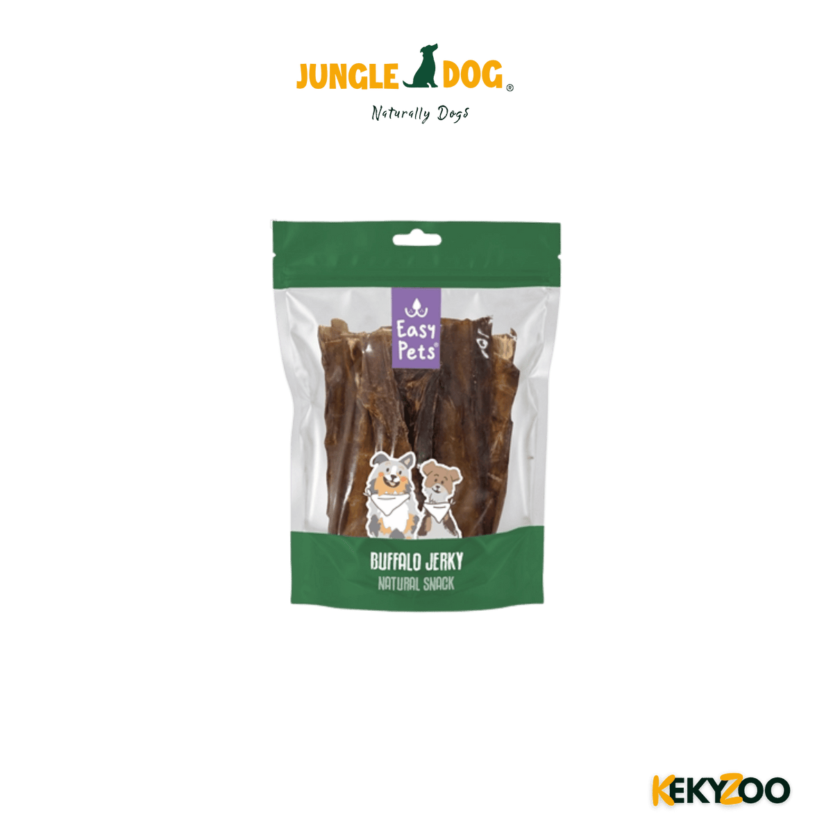Easypets Buffel Jerky 180 Gr  | hondensnack | Jungle Dogs