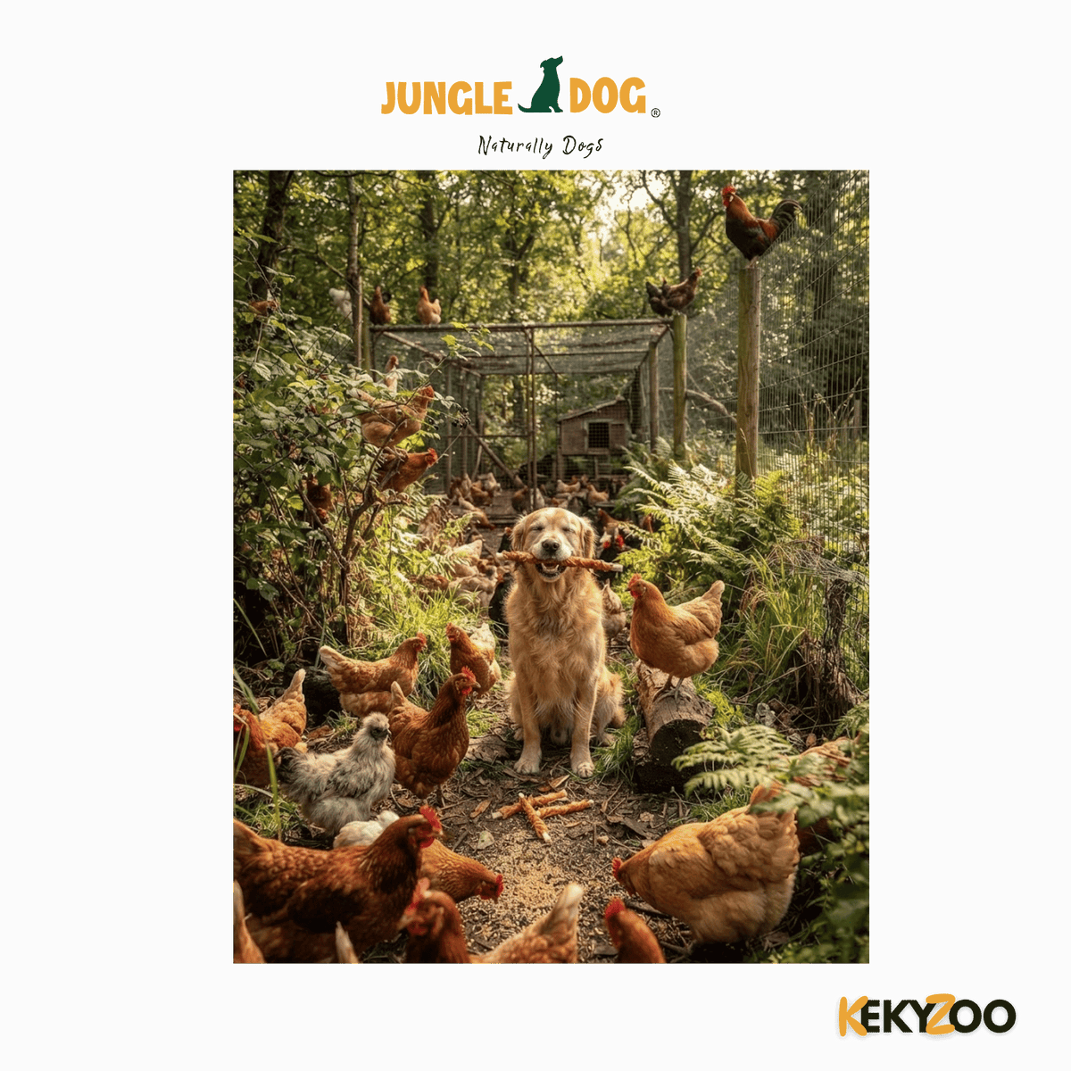I Am Chicken Twist 13 Cm 500 Gr | hondensnack | Jungle Dogs