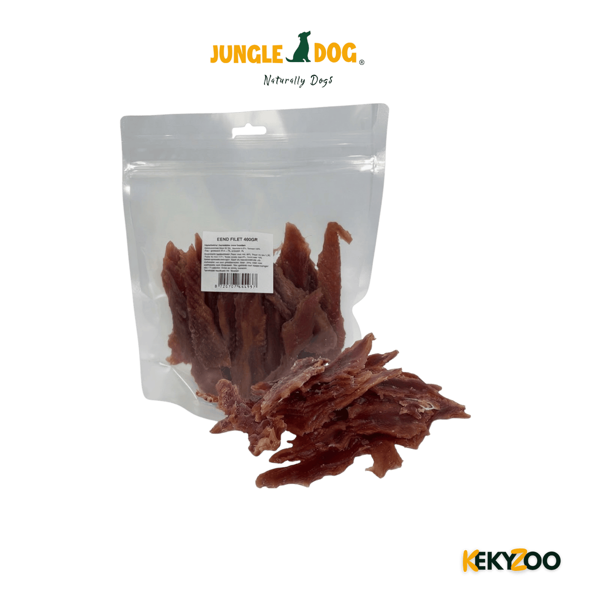 I Am Duck Fillet 400 Gr | hondensnack | Jungle Dogs