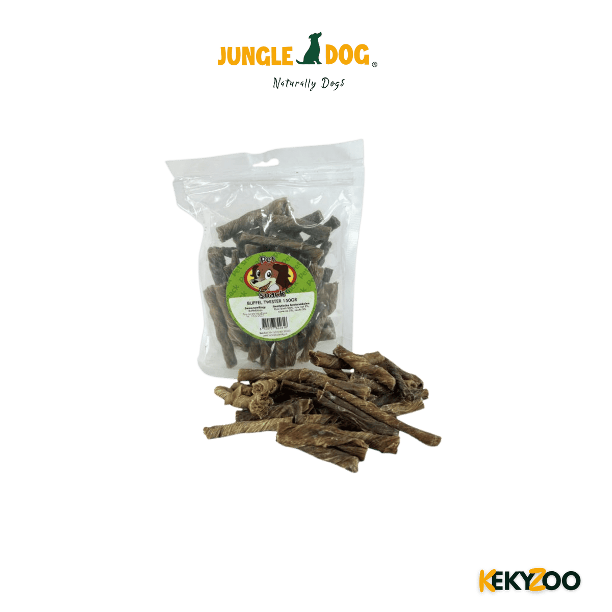 Buffel Twist Small 150 Gr | Jungle Dogs