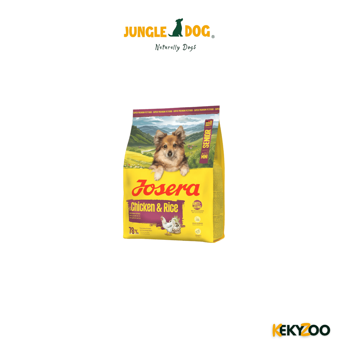 ak Josera Mini Senior Chicken & Rice 3 kg voorkant