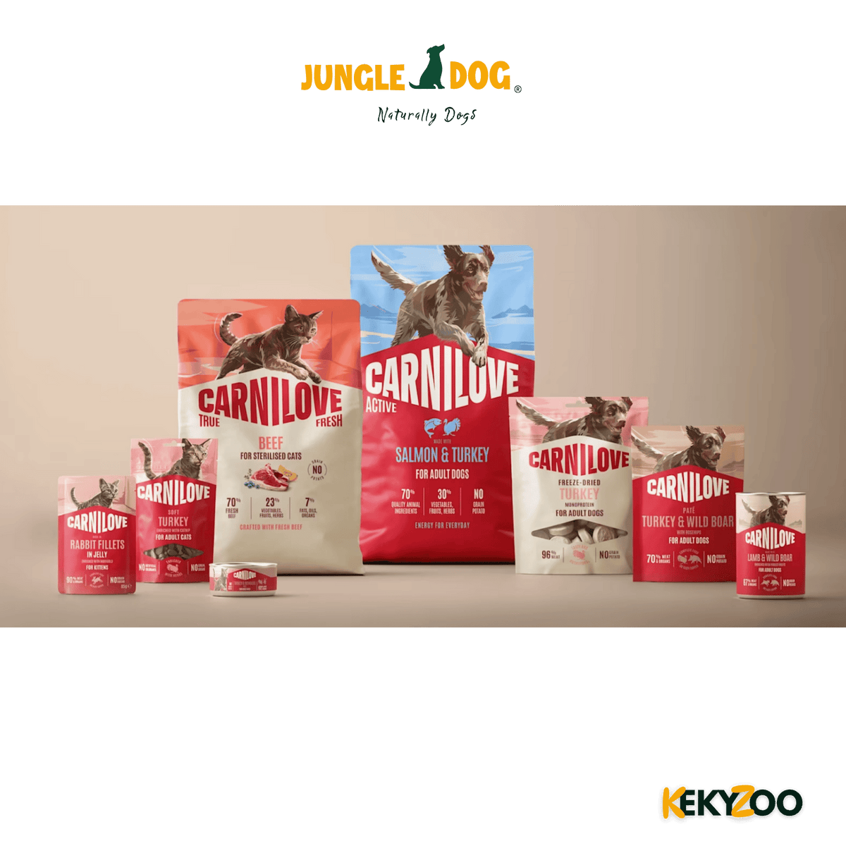Carnilove Active Adult All Breeds Venison / Reindeer / Wild Boar