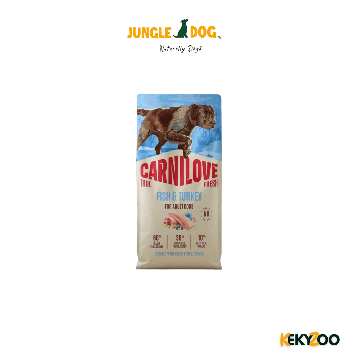 Carnilove True Fresh Adult All Breeds Fish / Turkey 12 Kg
