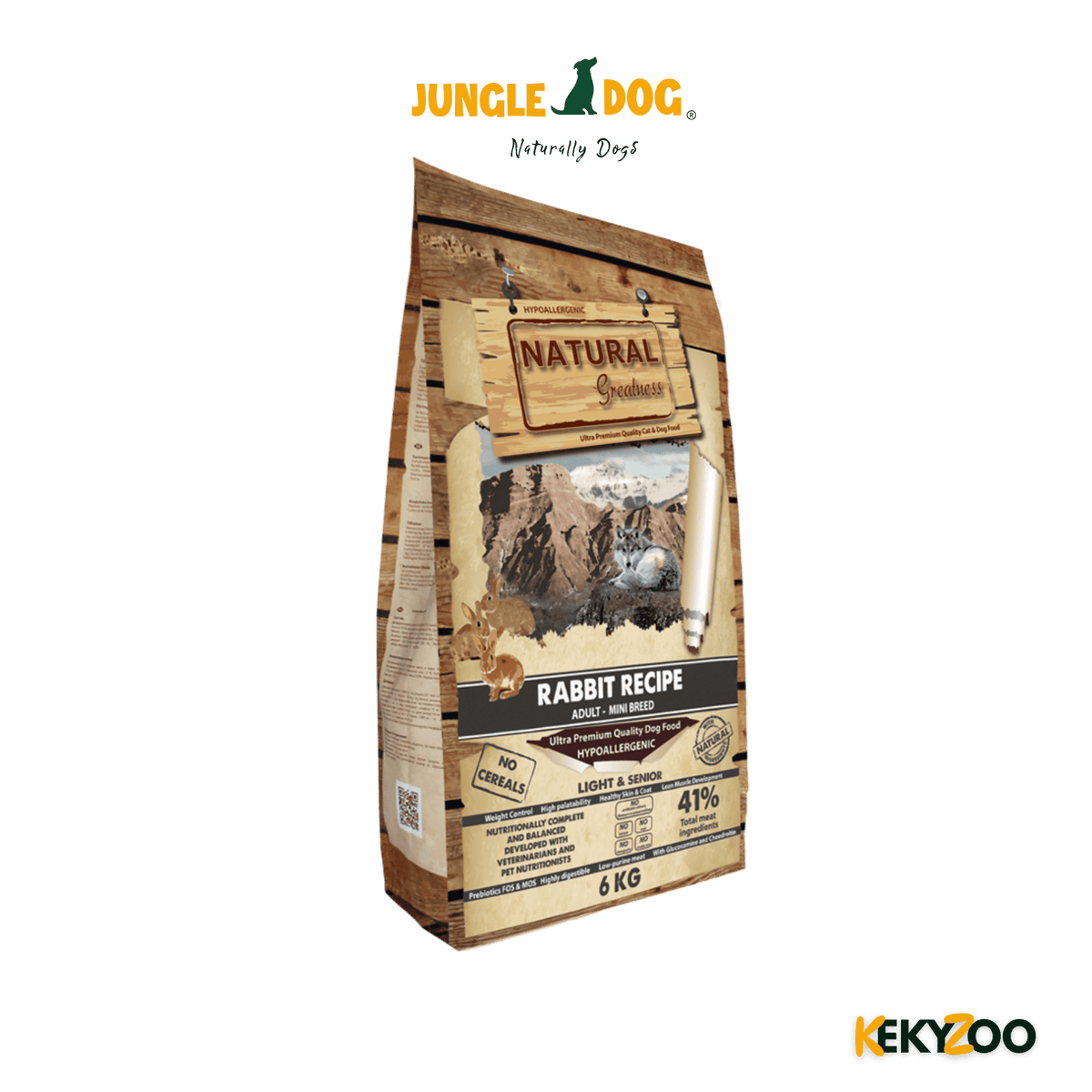 Natural Greatness Rabbit Senior | Hypoallergeen | LIGHT MINI