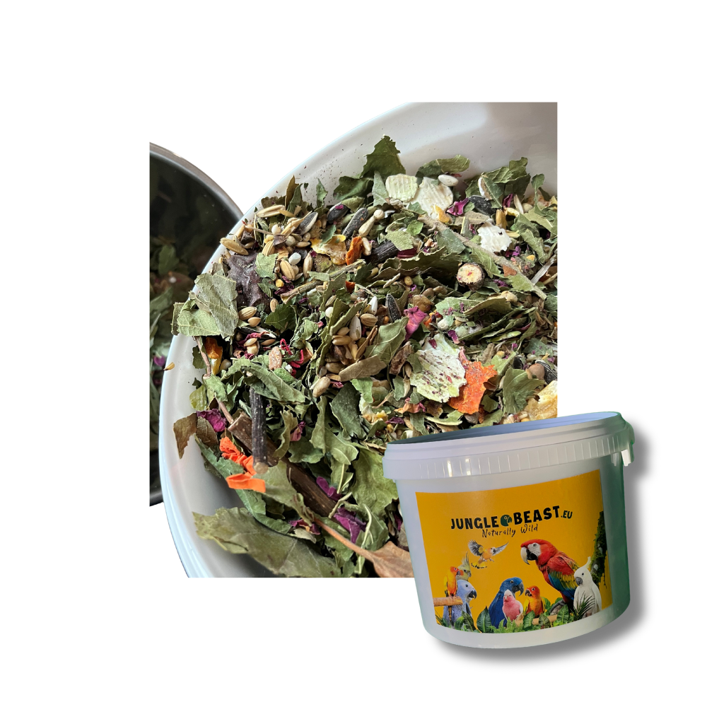 Grote Papegaaien - Voeding + Foerageermix