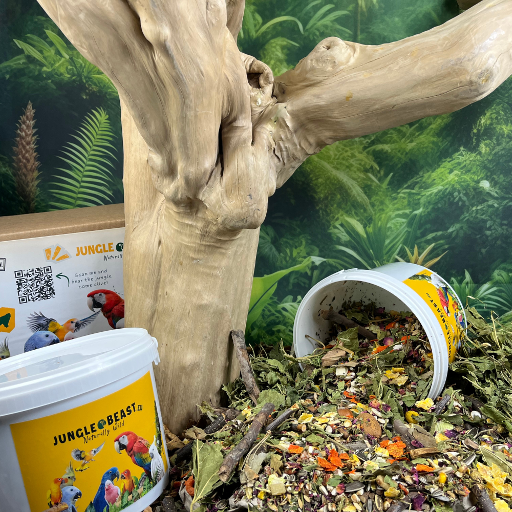 Foerageer blend | kleine papegaaien