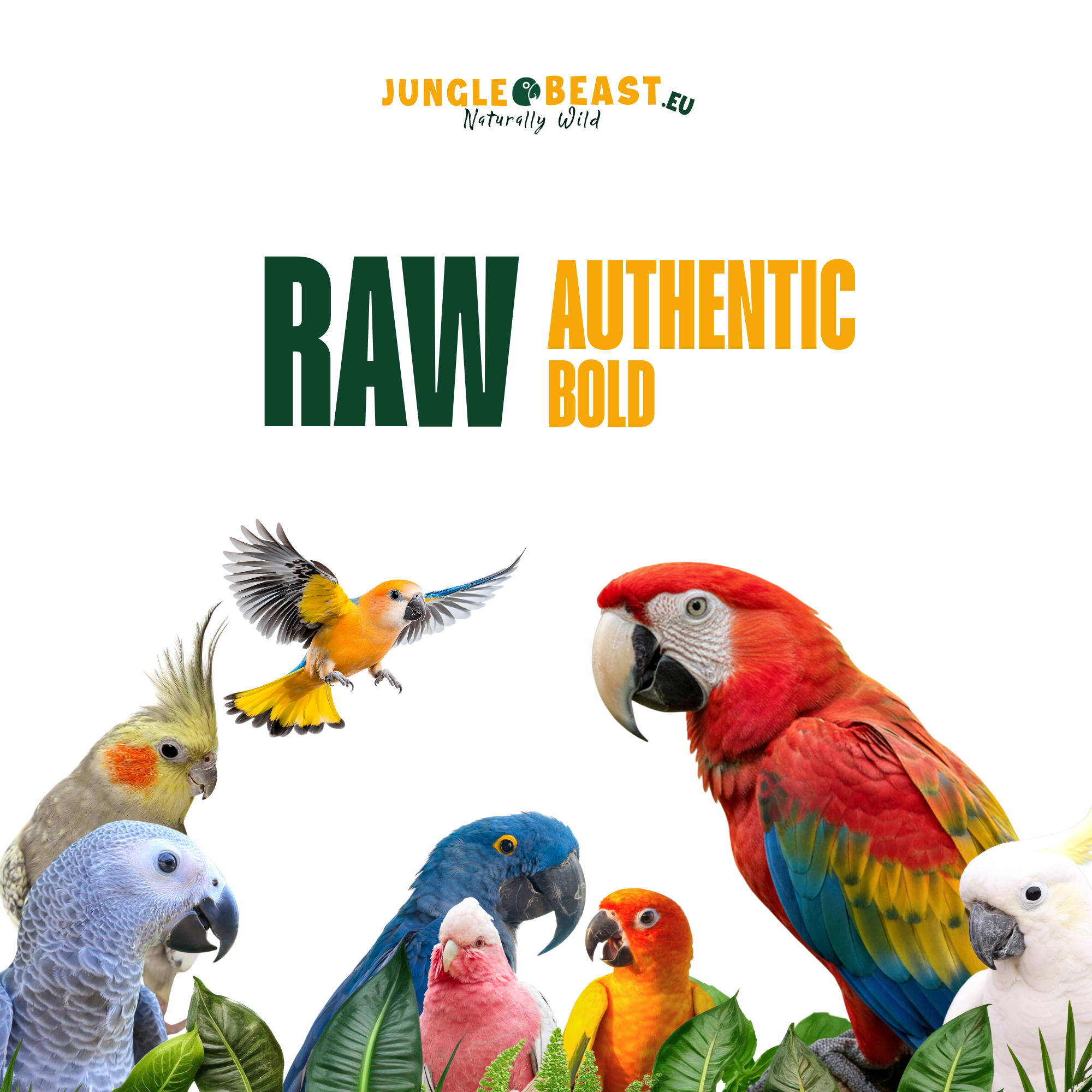 Jungle Beast avontuurlijke voeding reclame