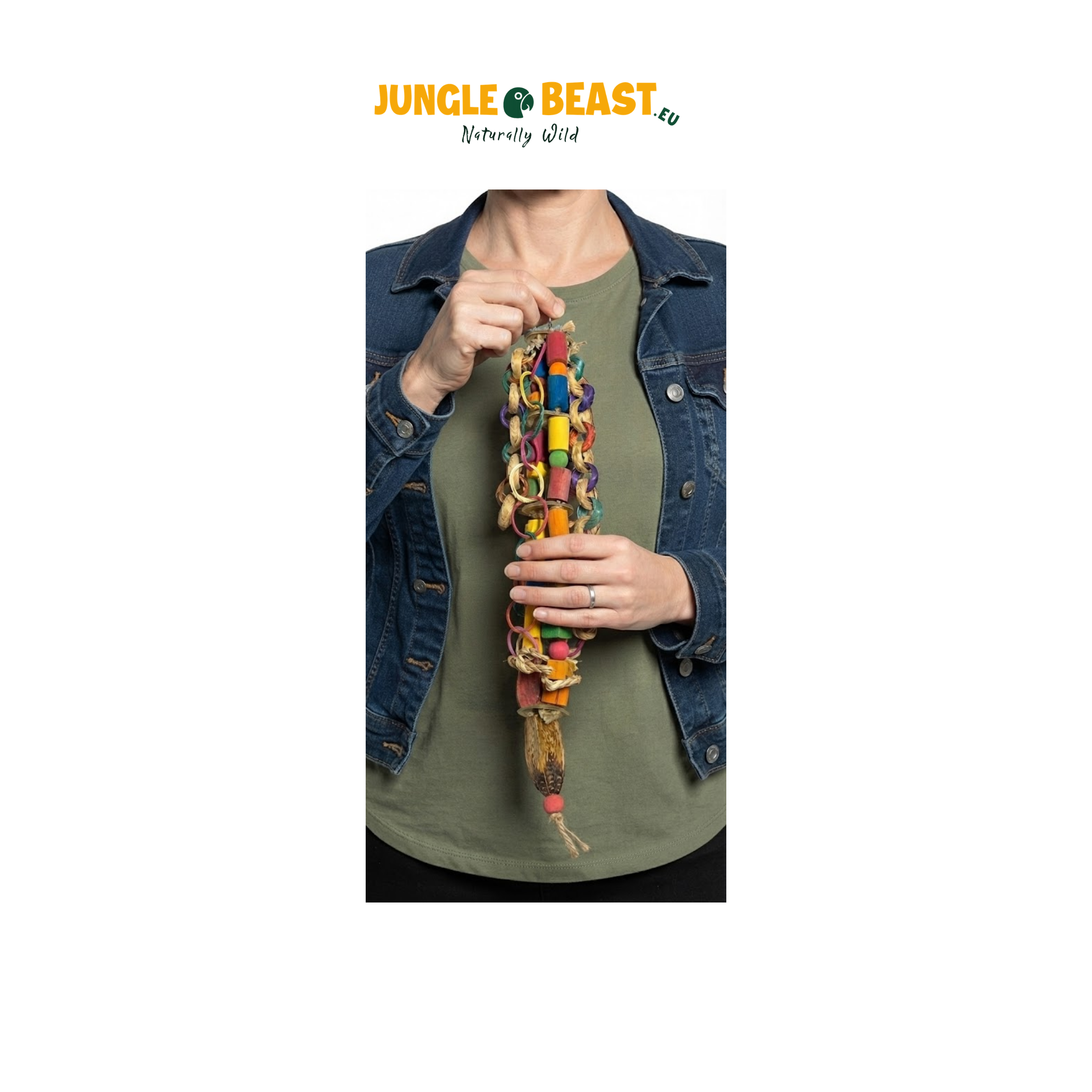 Jungle Tower | Speelgoed | medium papegaaien en grote papegaaien | papegaaienspeelgoed