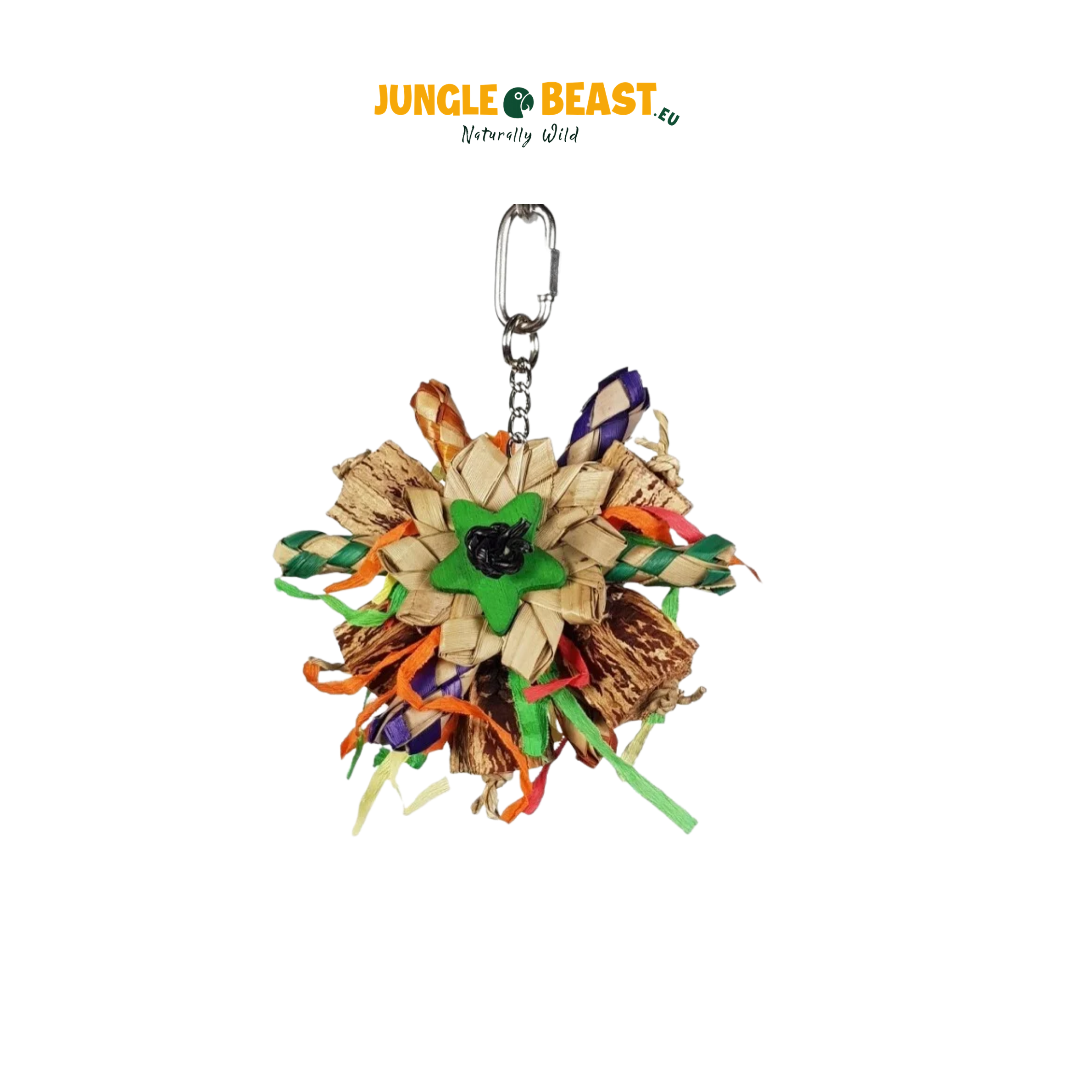 Jungle Fiber Star | Speelgoed | Papegaaien | papegaaienspeelgoed