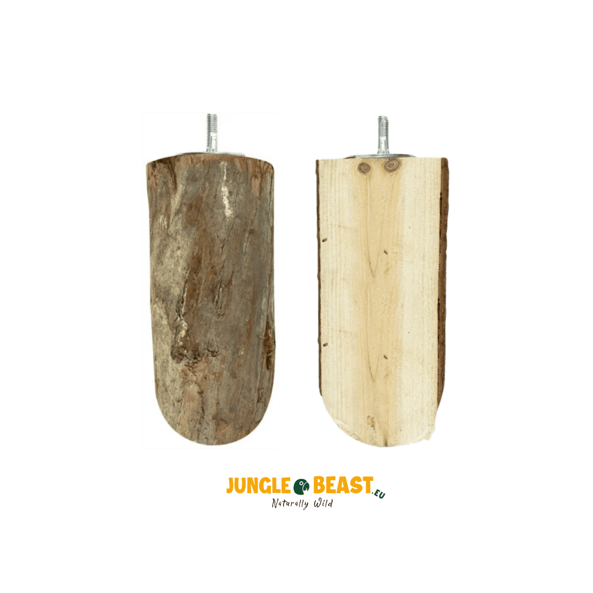 Nature Wood Slice Perch Large | Houten schijfzitstok | LARGE 17*8*4CM