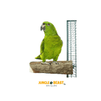 Nature Wood Slice Perch Large | Houten schijfzitstok | LARGE 17*8*4CM