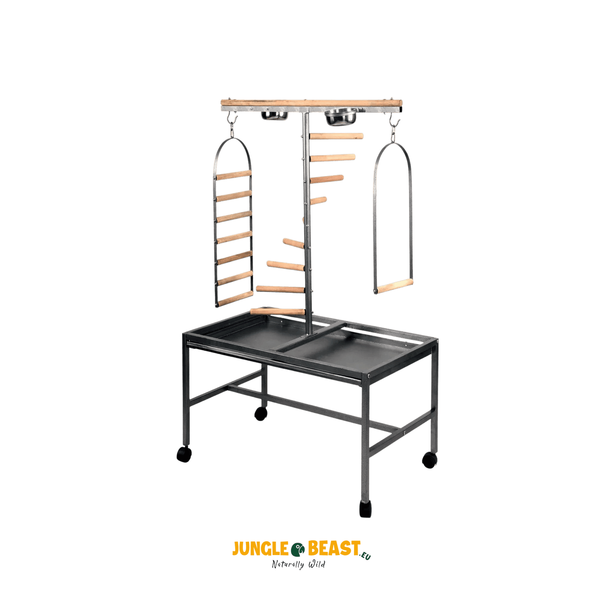 STRONG Playground Jacky, silvertone grey incl. 6 maand voeding