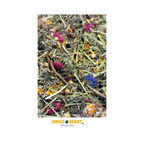 Foerageermix | Regenwoud Bloemen- & Kruidenmix | 100% Graanvrij | Papegaaien en Knaagdieren | 2L emmer