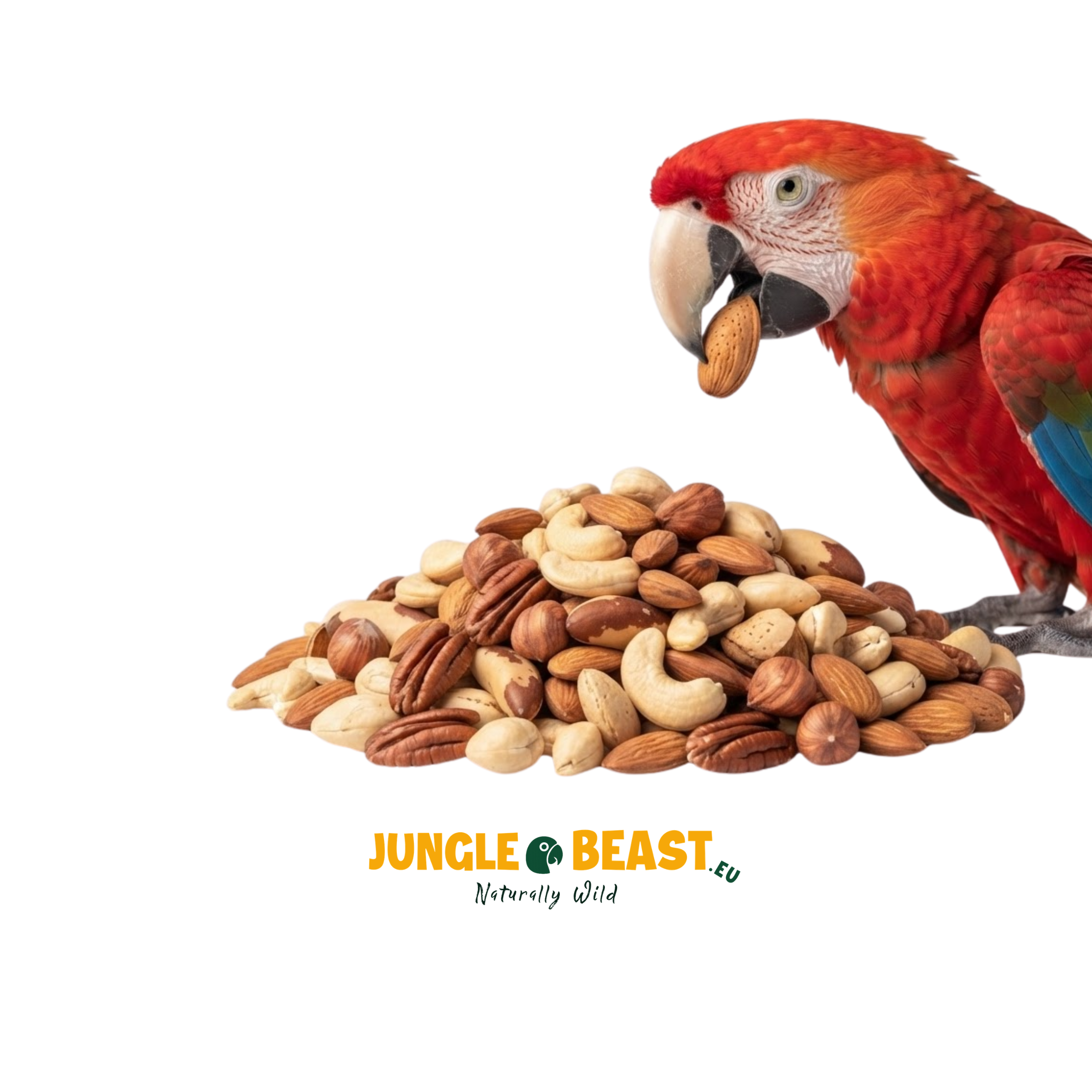 Notenmix zonder dop | medium en grote papegaaien | 300g | papegaaienvoer