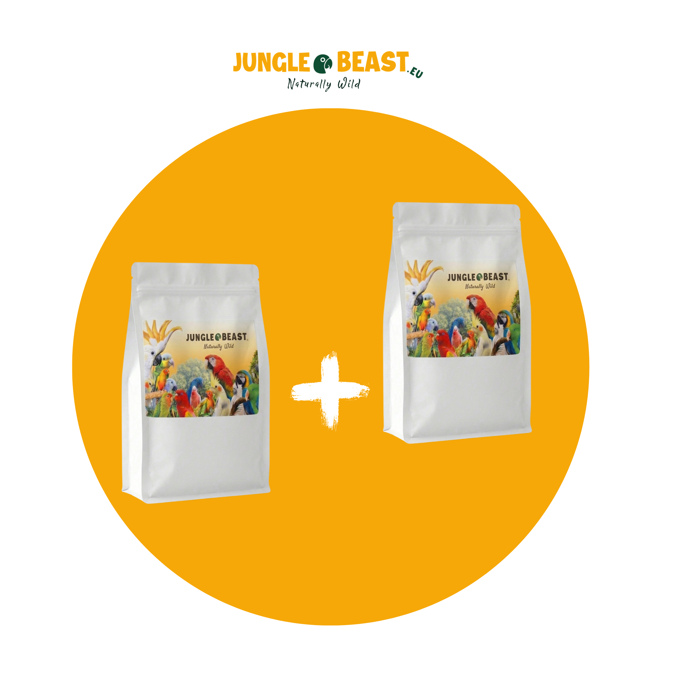 Voordeelpakket | voeding + foerageermix | kleine papegaaien | papegaaienvoer
