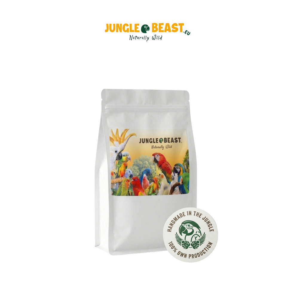 Voeding | Grote papegaaien | Puur 1 kg met Nutri pellets gemengd  | papegaaienvoer