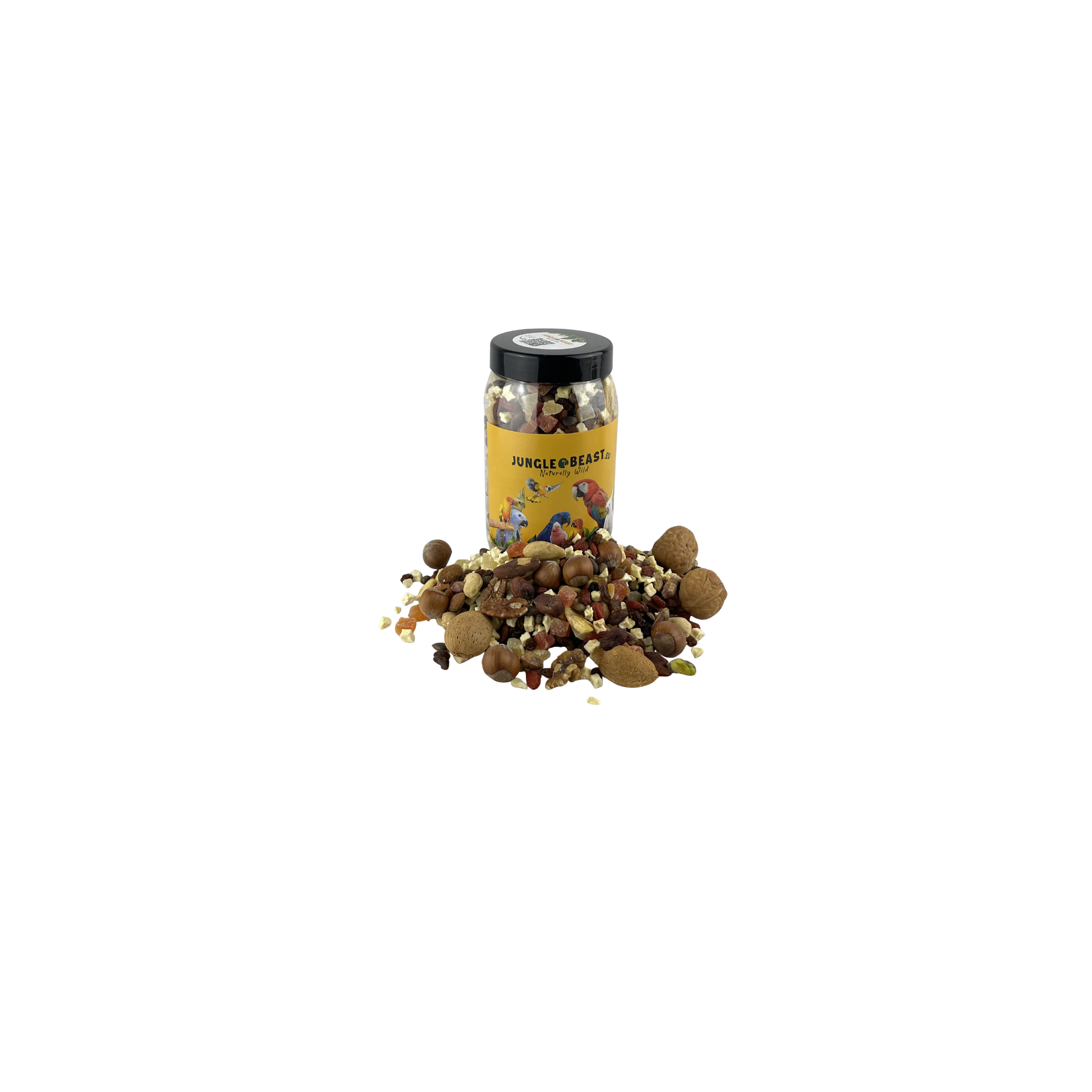 Noten & fruit mix | medium & grote papegaaien 300g