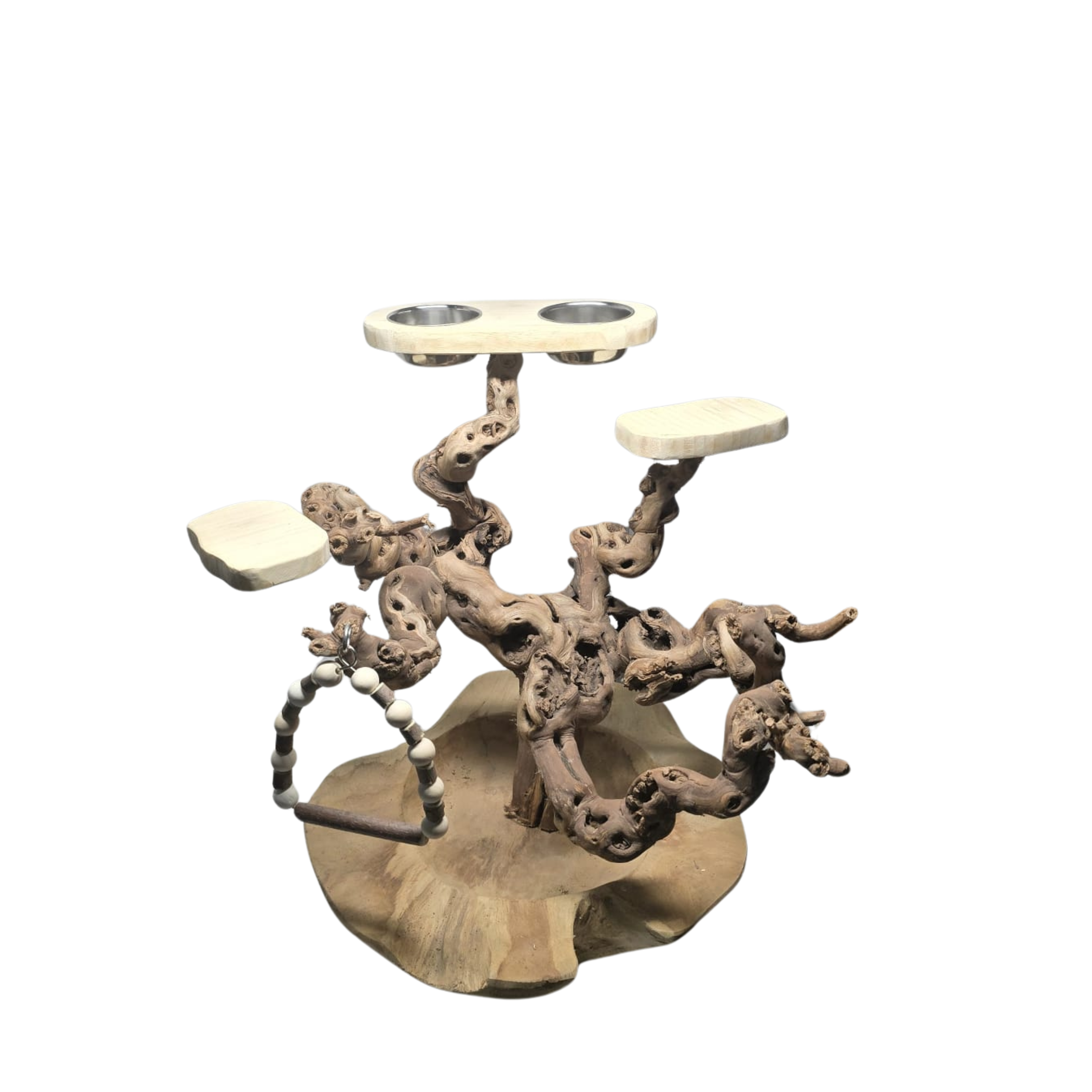 MagesticForest | Jungle speelstand | kleine papegaaien | handgemaakt