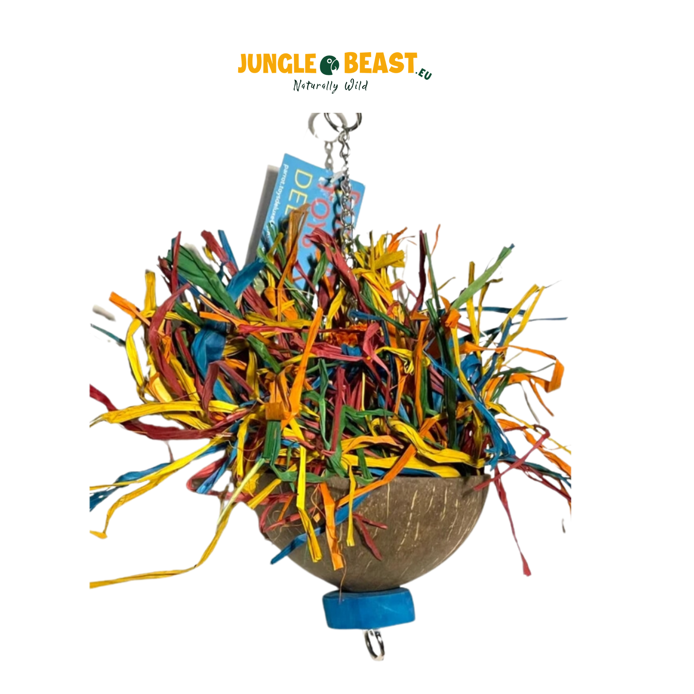 Coco Shredder | Medium En Grote Papegaaien | papegaaienspeelgoed