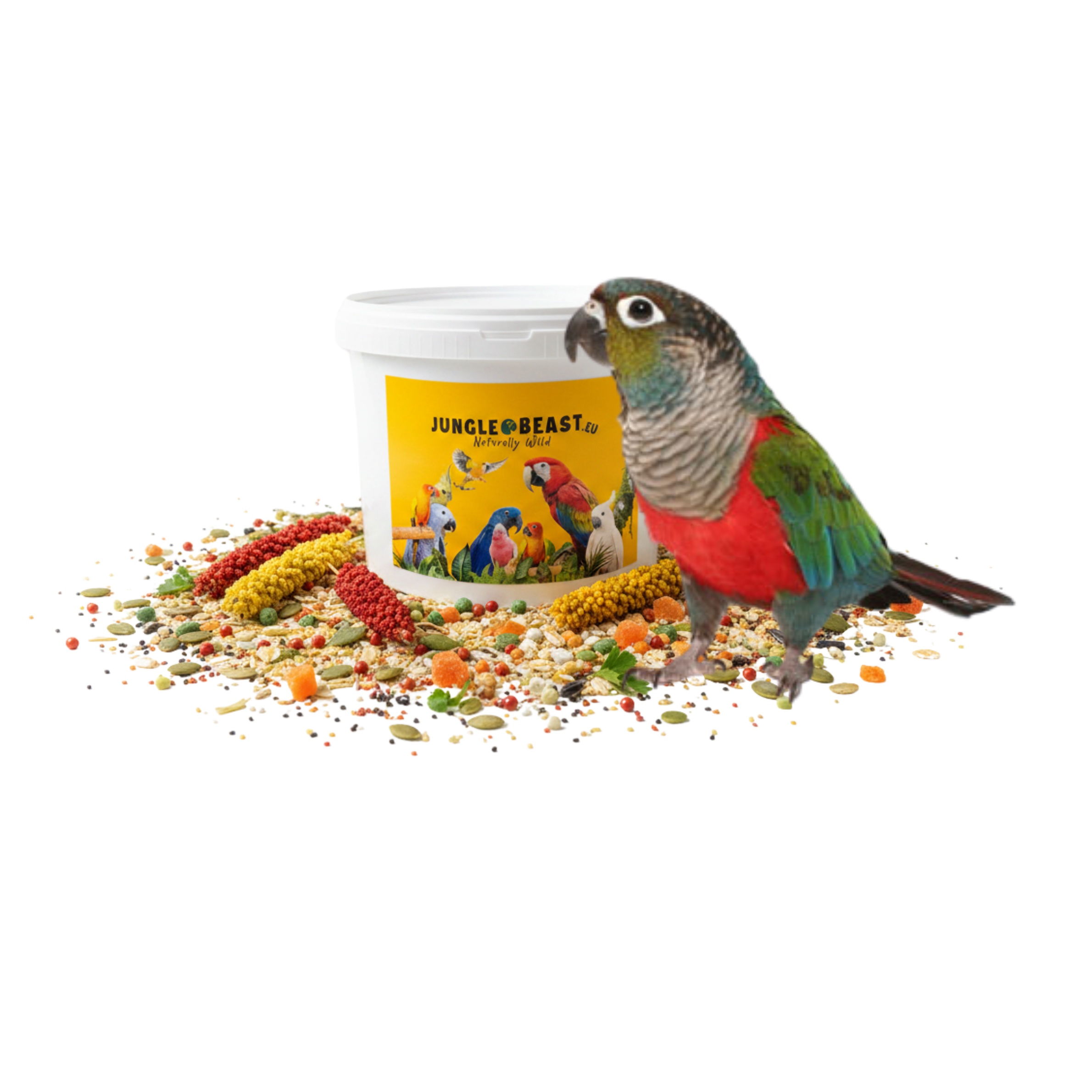 Voeding | Pyrrhura | Puur | 1kg | papegaaienvoer