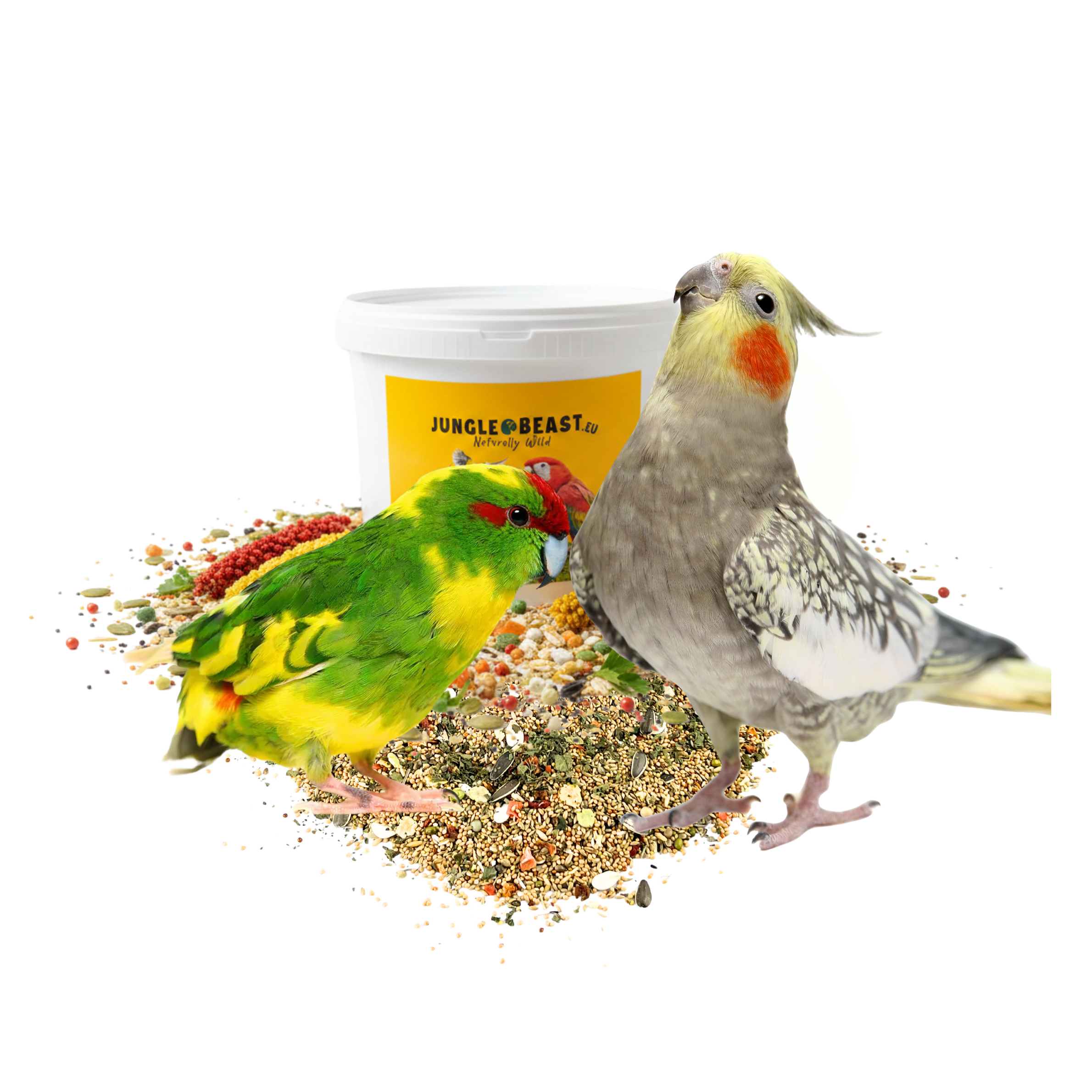 Voeding | ScharrelKracht | Kakariki & Valkparkiet | 1kg
