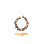 Trixie Houten Ringschommel met Dennenappels (18 cm) – Natuurlijke schommel voor parkieten