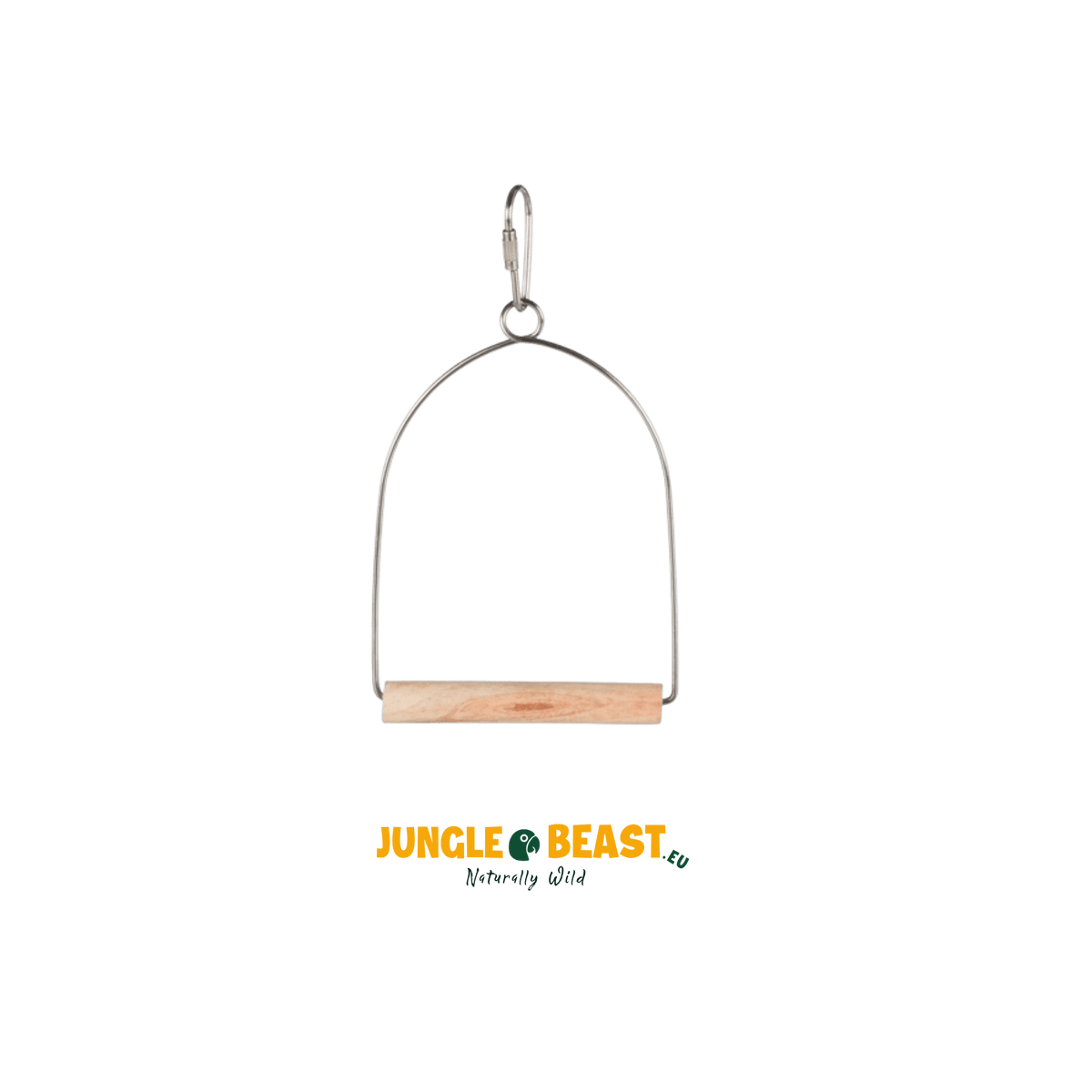Houten Schommel Groot 15X27 Cm papegaaien