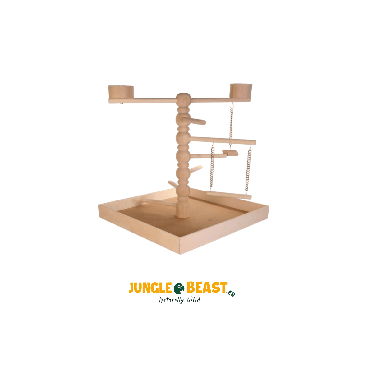 Speelplaats Hout Voor Agapornis En Parkiet 41X41X55 Cm