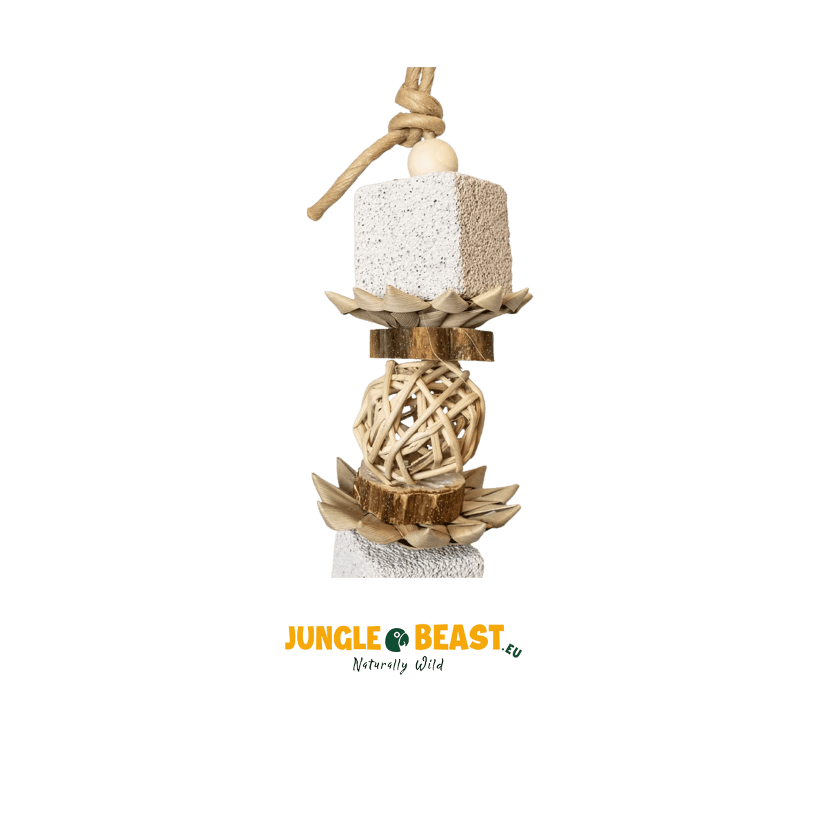 Back Zoo Nature Stone Block Rock Ca. 34X8X8 Cm