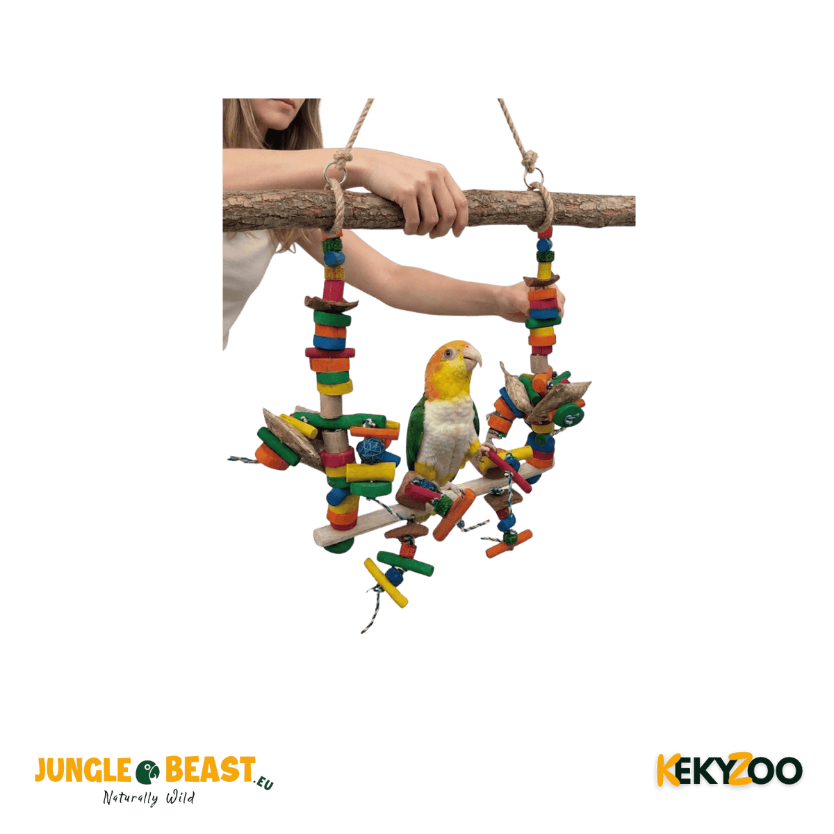 Jungle Swing | Speelgoed | Papegaaien | papegaaienspeelgoed 326