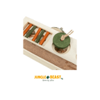 houten foerageerspeelgoed papegaai