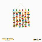 Jungle Telraam | Speelgoed | Medium En Grote Papegaaien | papegaaienspeelgoed 301