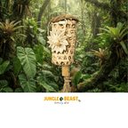 Back Zoo Nature Shredding Rocket Ca. 36X10X8 Cm